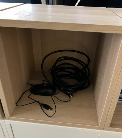 Niche en bois IKEA